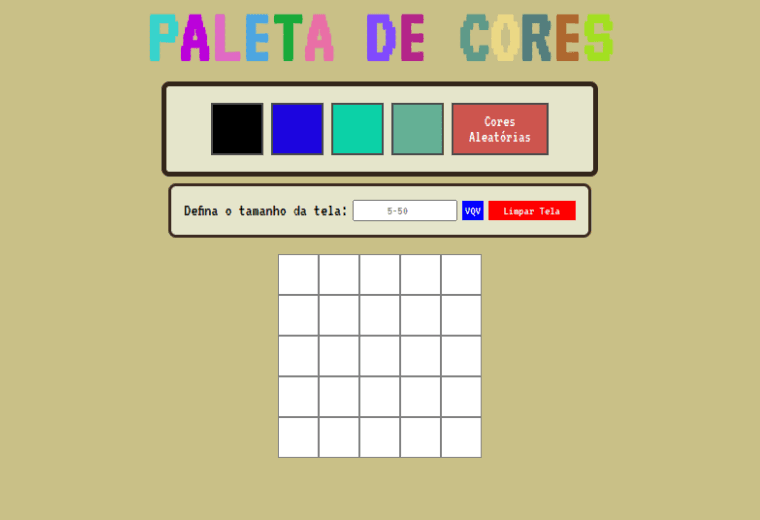 Imagem do Projeto Pixel Art